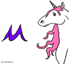 Dibujo Unicornio pintado por kikalolayoutube