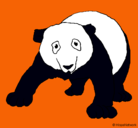 Dibujo Oso panda pintado por xiadani12