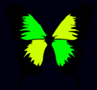 Dibujo Mariposa con alas negras pintado por Aroa_19