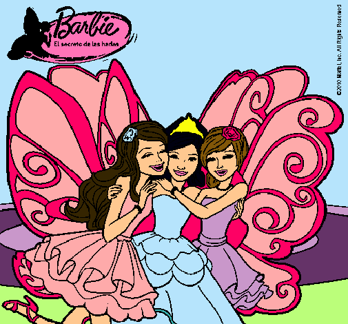 Barbie y sus amigas en hadas