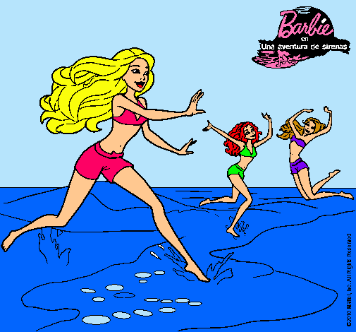 Barbie de regreso a la playa