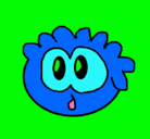 Dibujo Puffle 2 pintado por pycsiz