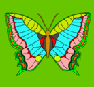 Dibujo Mariposa pintado por marico