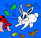 Dibujo Conejo pintado por AMAYA
