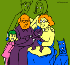Dibujo Familia pintado por MATEORN