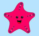 Dibujo Estrella de mar pintado por  STARS