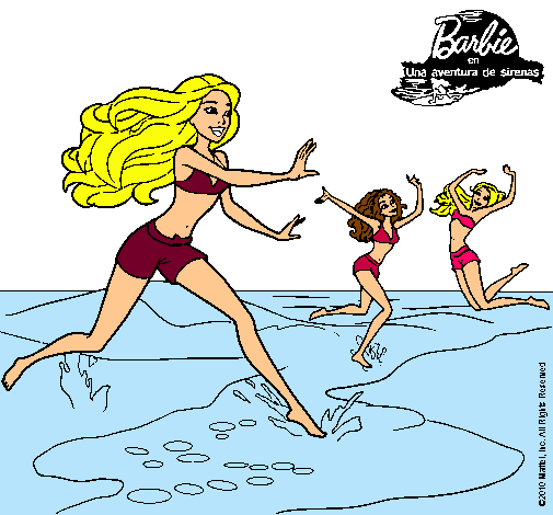 Barbie de regreso a la playa