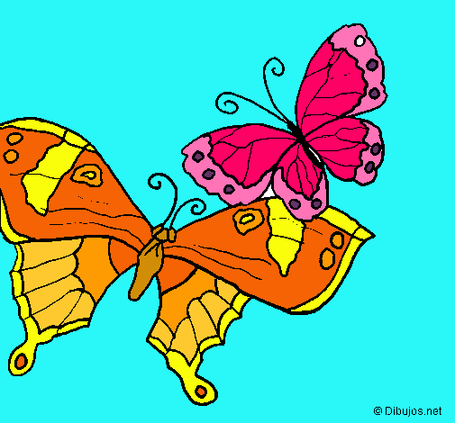 Dibujo Mariposas pintado por lkaritoO
