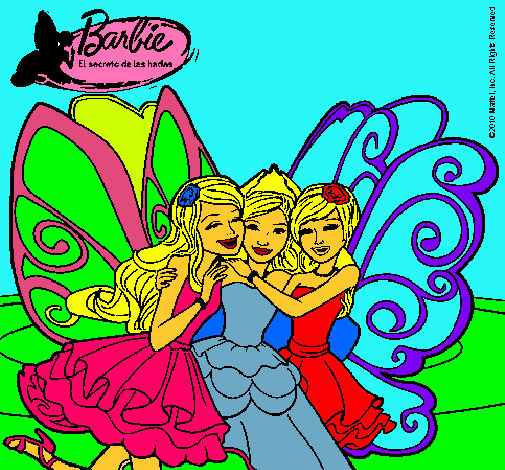 Barbie y sus amigas en hadas