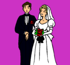 Dibujo Marido y mujer III pintado por corazonç