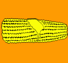 Dibujo Mazorca de maíz pintado por Miica