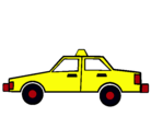 Dibujo Taxi pintado por mayrita