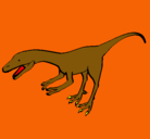 Dibujo Velociraptor II pintado por BELOSIRAPTOR