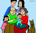 Dibujo Familia pintado por anto1018
