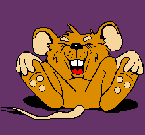 Ratón riendo