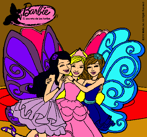 Barbie y sus amigas en hadas