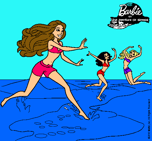 Barbie de regreso a la playa