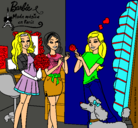 Dibujo Barbie de compras con sus amigas pintado por Rosa9254836i