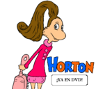 Dibujo Horton - Sally O'Maley pintado por renka