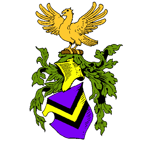 Escudo de armas y aguila 