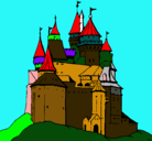 Dibujo Castillo medieval pintado por kjrtuyy