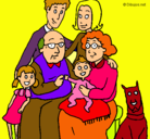 Dibujo Familia pintado por V1CTORIUS