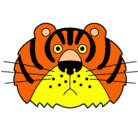 Dibujo Tigre III pintado por animalia