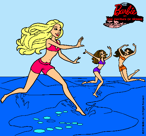 Barbie de regreso a la playa