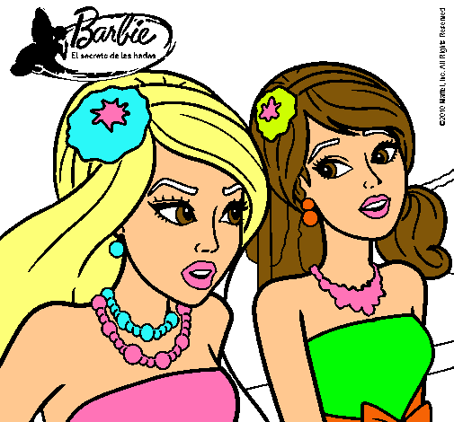 Barbie y su amiga