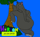 Dibujo Horton pintado por yareth10008000