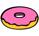 Dibujo Donuts pintado por aman95