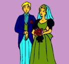 Dibujo Marido y mujer III pintado por iphone_bebe