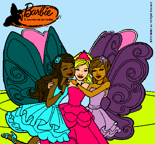 Barbie y sus amigas en hadas