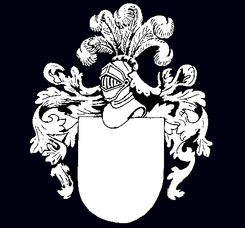 Escudo de armas y casco