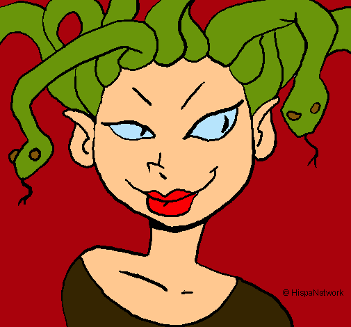 Mujer medusa