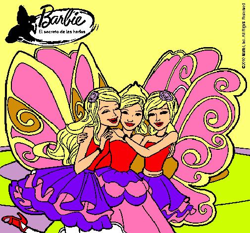 Barbie y sus amigas en hadas