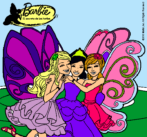 Barbie y sus amigas en hadas