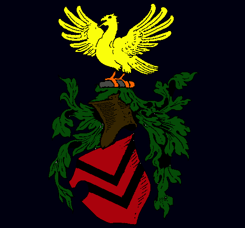 Escudo de armas y aguila 