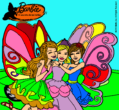 Barbie y sus amigas en hadas