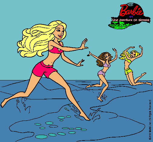 Barbie de regreso a la playa