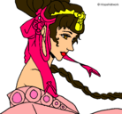 Dibujo Princesa china pintado por JULISSA1