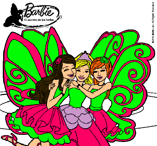 Barbie y sus amigas en hadas