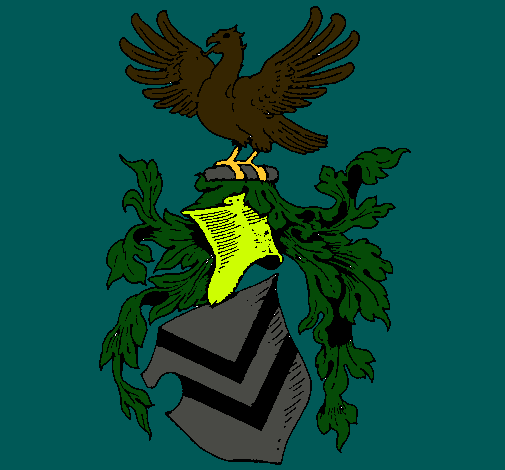 Escudo de armas y aguila 