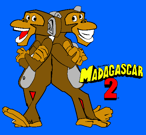 Madagascar 2 Manson y Phil 2