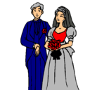 Dibujo Marido y mujer III pintado por MARIAB