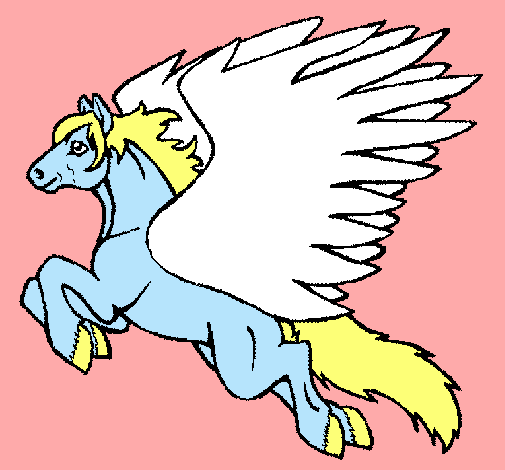 Pegaso volando