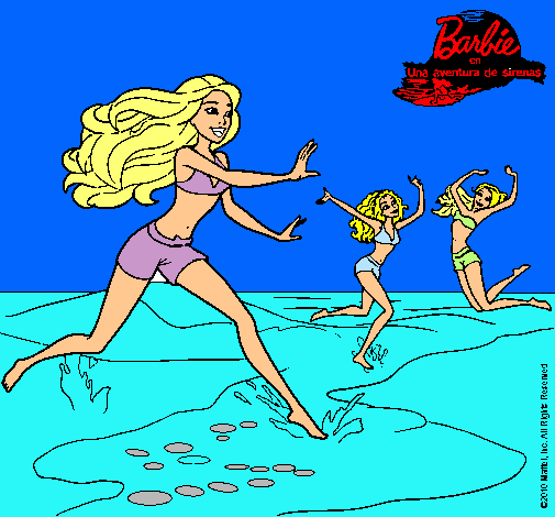 Barbie de regreso a la playa