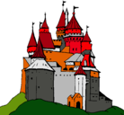 Dibujo Castillo medieval pintado por alanbt