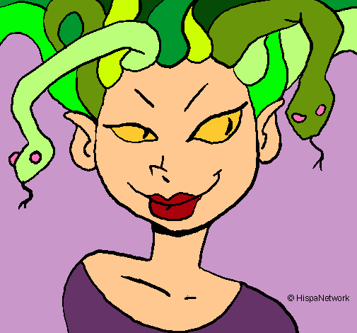 Mujer medusa