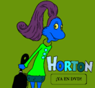 Dibujo Horton - Sally O'Maley pintado por julita